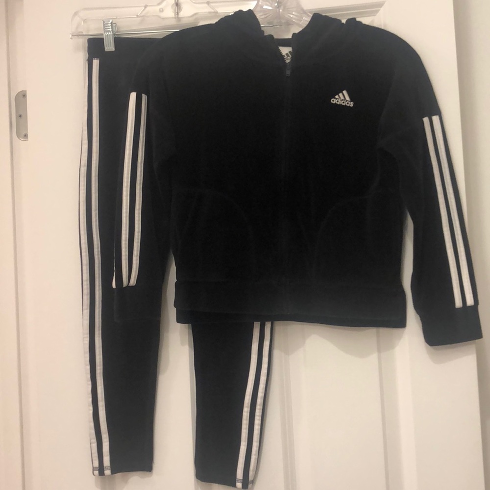 Black Adidas Tracksuit